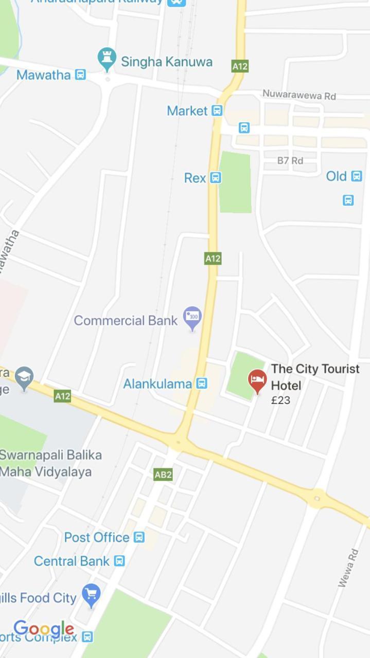 The City Tourist Hotel Anuradhapura Eksteriør bilde